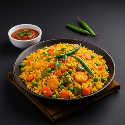 Mix Vegatable Poha (300 grams)